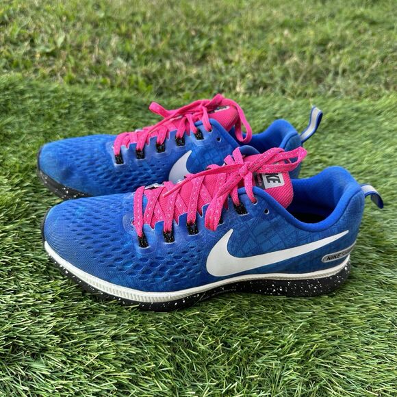 Nike Air Zoom Pegasus 34 Shoes Womens Size 8 Shield Running Sneakers A01402-992‎ - Picture 2 of 7